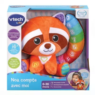VTECH BABY - Noa Compte avec Moi Peluche interactif
