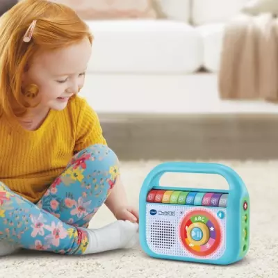 Baladeur Musical VTECH BABY Music'kid - 40 chansons - Mixte - Compact et Ludique