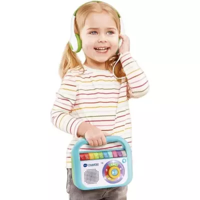 Baladeur Musical VTECH BABY Music'kid - 40 chansons - Mixte - Compact et Ludique