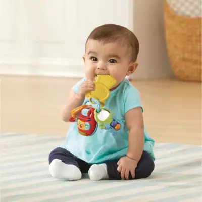 Hochet VTECH BABY P'tites Clés Magiques - Jouet interactif pour bébé