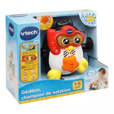 Jouet de Bain interactif VTECH BABY - Gédéon, Champion de Natation