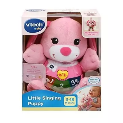 Peluche VTech Chant'toutou 502355 Rose - Jouet Musical Fun!
