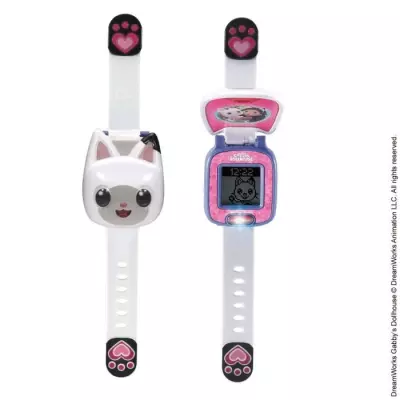 VTECH Gabby et la Maison Magique - Montre-Jeu Interactive de Pandy Pattes