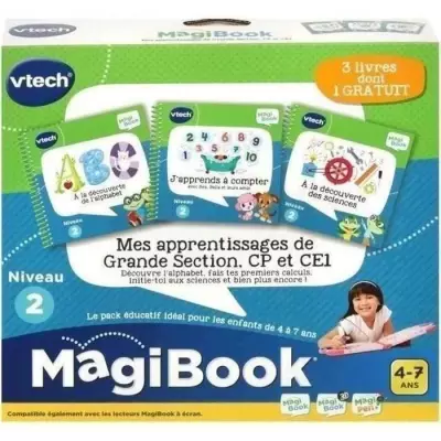 Découvrez le Pack Magibook 3 Livres pour Enfants CP/CE1 !