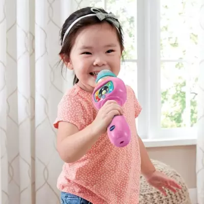 Micro Magic'Fun Rose Vtech: Karaoké Enfant compact