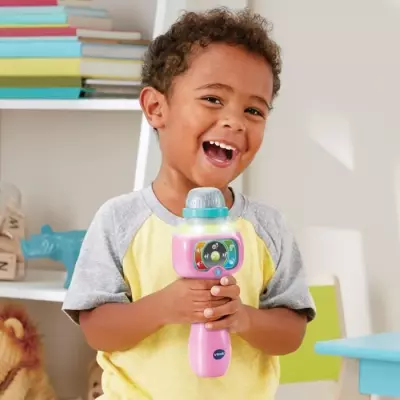 Micro Magic'Fun Rose Vtech: Karaoké Enfant compact