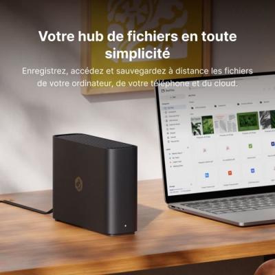 Serveur NAS - SYNOLOGY - BST150-4T – BeeStation 4 To - Sauvegarde simultanée des fichiers Windows et des photos iOS/Android