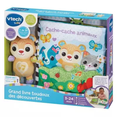 Découvrez le VTECH Grand Livre Toudoux pour bébé | HOCHET