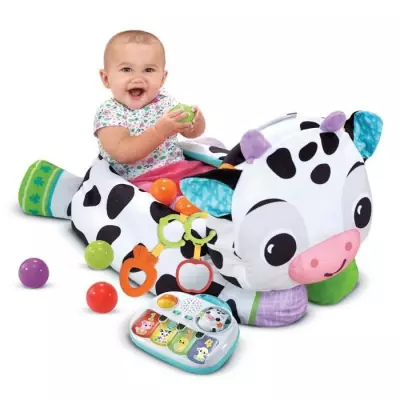 VTECH Maxi Peluche Piscine à Balles Musicale - Table d'Activité