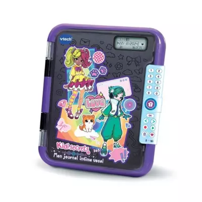 Découvre le KIDISECRETS 365 - Mon Journal Intime Vocal (Noir) !