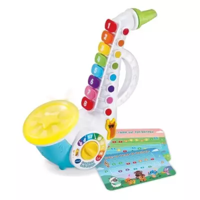 Saxophone lumineux Vtech Lumi Magique - 33x26x8 cm