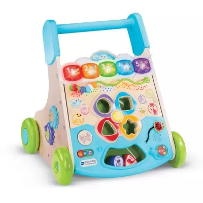 Trotteur interactif en bois VTECH Super Nature - FSC