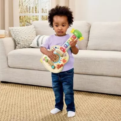 Guitare Lumineuse Magique pour Enfants (Certifié FSC)