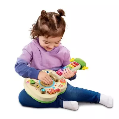 Guitare Lumineuse Magique pour Enfants (Certifié FSC)