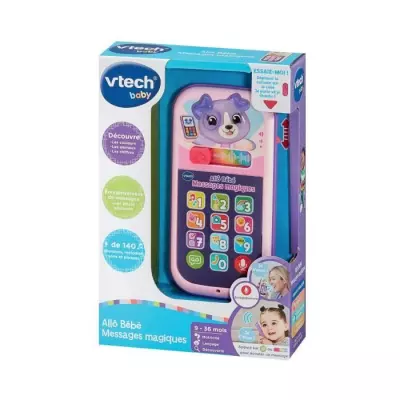 Messages Magiques Rose pour Enfants avec des Dimensions Magiques
