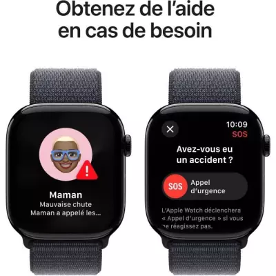 Montre Connectée Apple Watch Series 10 GPS 46mm - Jet Black Aluminum