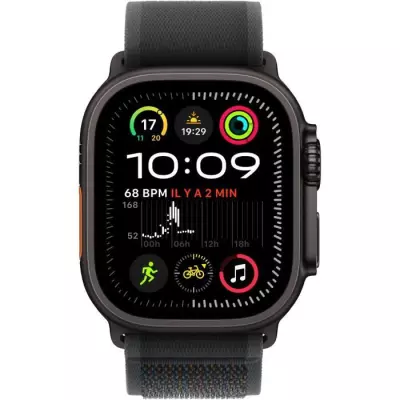 Montre Apple Watch Ultra 2 GPS + Cellular - Titanium Noir - Trail Loop Noir - M/L