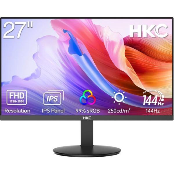Ecran PC - HKC - 27 - FHD - 144Hz - Dalle IPS - 5ms - V2718S