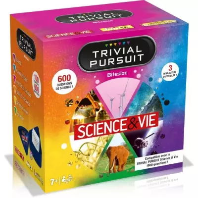 Trivial Pursuit Voyage Science & Vie - Le jeu de plateau ultime!