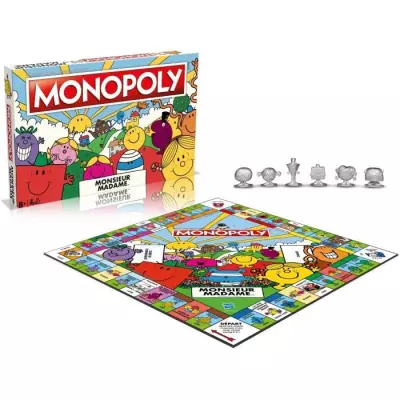 Monopoly Monsieur Madame - Jeu de société amusant