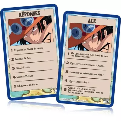 Quiz One Piece - 500 questions illustrées - WINNING MOVES