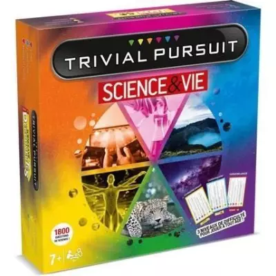 Jeu de plateau TRIVIAL PURSUIT SCIENCE & VIE - Stimulez votre esprit!