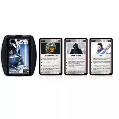 Quiz Star Wars: Jeu de plateau compact - dimensions colis 12x10x8 cm