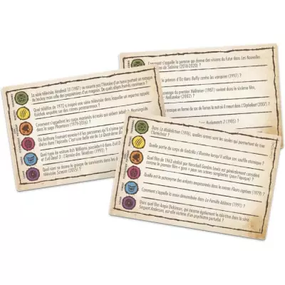Trivial Pursuit Horreur: Le jeu de société incontournable en format compact