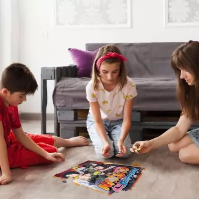 Puzzle Naruto Shippuden Ninja de Konoha 500 pièces - Jeu de réflexion passionnant