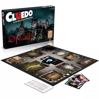 Découvrez le mystère avec le jeu de plateau CLUEDO DRACULA - WINNING MOVES