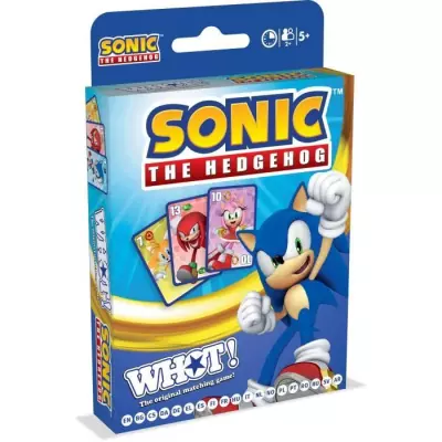 Jeu de cartes Whot! Sonic the Hedgehog - Amusement en famille
