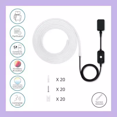 Ruban LED WIZ Connecté Extérieur - Illuminez votre espace!