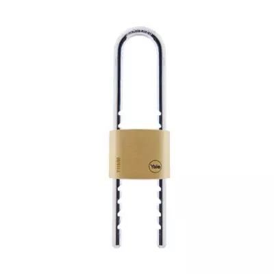 Cadenas laiton YALE 50mm - Anse XL - 3 clés