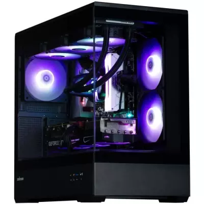 Boitier mini tour ZALMAN P30 Noir - Micro-ATX avec Ventilateurs ARGB