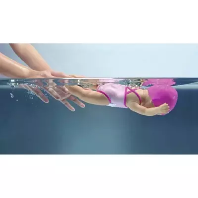 Poupon Baby Born My First Swim Girl 30cm - Plongez dans l'aventure aquatique!