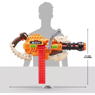 Blaster à Ceinture ZURU XSHOT - Puissance HorrorFire Dread Hammer
