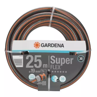 Tuyau d'arrosage GARDENA Premium SuperFLEX 25m Ø19mm
