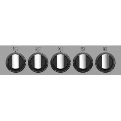 Piano de cuisson électrique BEKO - 100 cm - Inox