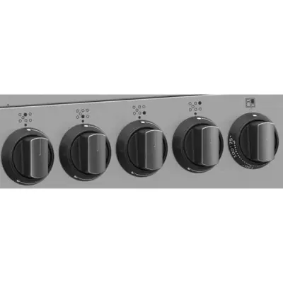 Piano de cuisson électrique BEKO - 100 cm - Inox