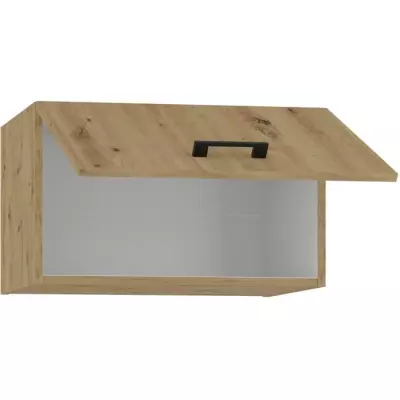 Meuble haut hotte MODENA - Style artisanal chic - 60 cm