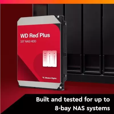 Disque Dur Interne 2To Western Digital Red Plus - Dédié NAS