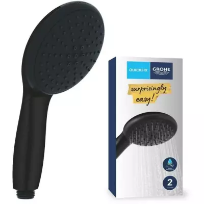 Pommeau de douche GROHE Vitalio Start 110 - 2 jets - Anti-calcaire - Économie d'eau