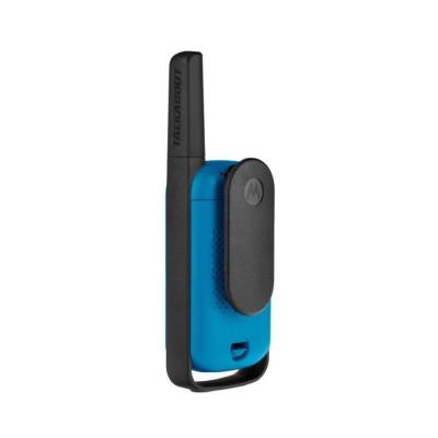 Talkie-walkie Motorola - 2 Pcs - Bleu - Portée 8 km - Mains-libres - Puissance 500 mW