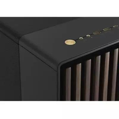 Boîtier PC FRACTAL DESIGN North XL Charcoal Black - Design élégant en bois et alliage
