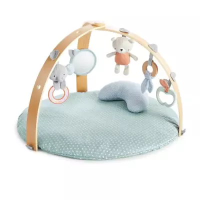 Tapis d'éveil réversible ultra doux dès la naissance