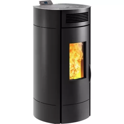 Poêle à granulés Invicta Lodi 10 - Wifi - Noir, un chauffage moderne de qualité