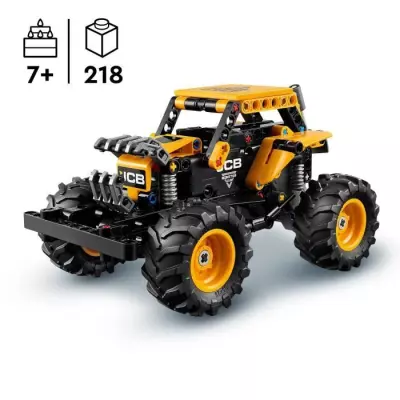Assemble le Monster Jam DIGatron: camion rétrofriction LEGO