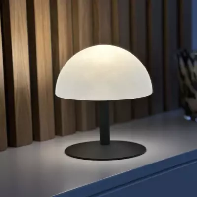 Lampe de table sans fil LUMISKY NEPTUNE ROCK - Gris - LED chaud et blanc