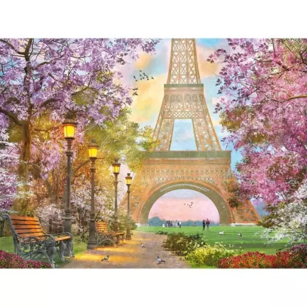 Puzzle 1500 pieces Amour a Paris, Adultes & enfants des 14 ans, Puzzle de qualité supérieure 80x60cm, 12000694, Ravensburger