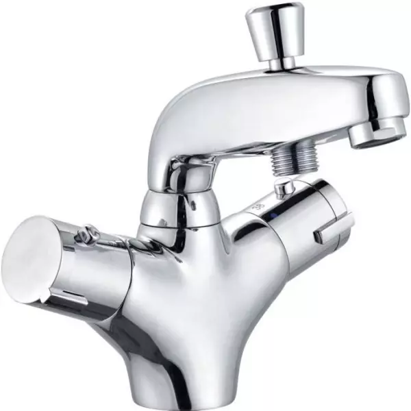Edouard Rousseau - Mitigeur Thermostatique Bain Douche VOLGA 2 Monotrou - Chromé